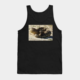 Rattlesnake, wildlife, Deadly Silence Tank Top